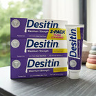 Desitin Maximum Strength Diaper Rash Paste  4 8 Oz   3 Pk 
