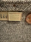 Vintage Hartmann Tweed Train Luggage Make-up Cosmetic Case With Code