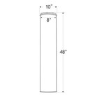 Shasta Vent 8 Inch X 48 Inch Chimney Pipe