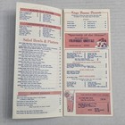 Vintage Kings Menu Famous 60s Atlantic City Boardwalk Steel Pier Nj Restaurant