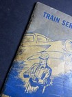 1954 Train Service Time Book Continental Casualty Company Vintage