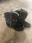 Vintage 1950s Acme Children   s Cowboy Boots 10d