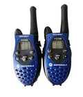 2-motorola Talkabout T5720 Pair Blue black 2-way Radio Walkie Talkie  belt Clips