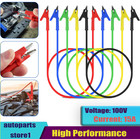 5pcs 30v 15a Alligator Clips Electrical Test Leads Set Jumper Wires Cables Set