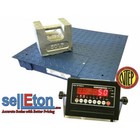 Selleton Sl-800 Ntep 24  X 24    2  X 2    Certified Floor Scale 2500 X  5 Lb