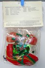 Vintage Nos Walco Sporty Snowmen Christmas Ornament Craft Kit Beaded   Sequined