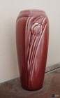 Rookwood 1937 Glossy Red 7  Vase W Tulips Excellent Condition