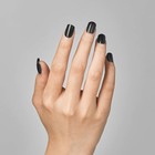 Press On Nails All Black Short Size Squoval Shape 30 Piece Set Kiss Impress