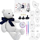Large 17 Inch Memory Bear Sewing Patterns For Beginners  Plastic  Easy Teddy    
