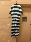 Green And White Inmate Jumpsuit   Costume - 2xl