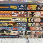 2008-09 Shonen Jump Magazines Lot Of 7 Issues Anime Manga Yugioh Naruto No Cards