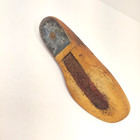 Antique Wooden Cobblers Shoe Last Mold Split Design Authentic 10s 48 10 1 2d