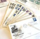 Canada Singles   Blocks First Day Covers  Lot Of 47 Different 1963-1955