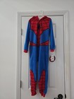 Spider-man Union Suit 1pc Sleeper Pajamas 6-7 Kids Nwt 