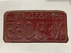 1966 Missouri License Plate 66 October Xe9 065