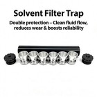 Fuel Filter 8   1 2 X 28 With 6 Aluminum Caps Automotive Accessorie