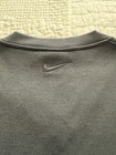 Nike Dri-fit Men s Black V-neck Sleeveless Pullover Golf Vest Logo Size L