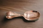 Vtg Silver Plate Baby Feeding Spoon  Wm A Rogers Oneida Curved Handle