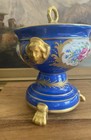 S  vres Style Made In Paris Limoges Covered Jar Floral Vintage