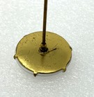 Antique Victorian 9    Hat Pin Milk Glass Opaline Cabochon Estate 