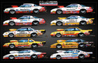 2 Reher Morrison Pro Stock Cars 17x11  Posters