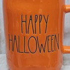 Rae Dunn Artisan Collection By Magenta  216  Happy Halloween Holiday Orange Mug