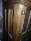 Large Antique Wooden Icebox Ice Box Excellent Condition