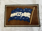 Antique Honduras Flag Felt Cigar Box Tobacco Blanket