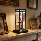 Retro Mini Telephone Booth Night Light For Bedroom   Home Decor Us