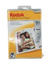 Kodak Premium Photo Paper 60 Sheets 4x6 Gloss Brand Instant Dry New Sealed