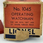 Vintage Lionel Electric Trains 1045 Operating Watchman 027 Box Railroad Tested
