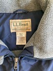 L  L  Bean Vintage Men s Nylon Fleece Lined Puffer Vest L