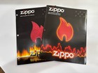 2 X Zippo Lighter Books Collection Guides Advertisement   Product  Displays 2006