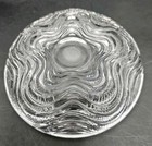 Vintage 5  Decorative Glass Ashtray   Paperweight With 3 Slots 