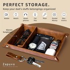 Best Dad Ever Pu Leather Tray And Keychain  Gifts For Dad Christmas Xmas 