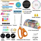 Large Sewing Kit  200 Premium Sewing Supplies  41 Xl Thread Spools  Suitable    