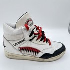 Vintage La Gear Shoes Serenity High Tops White Red Black Men   s Size 8 1 2