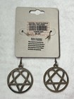Him Heartagram Double Hoop Metal Earrings 2006 Ville Valo Razorblade Romance Bam