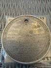 1893 Chicago Colombian Exposition Medal Aluminum Then   Now Token Coin