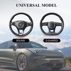 Car Steering Wheel Cover  Non-slip Car Wheel Cover Protector   Carbon Fiber