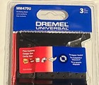 Dremel Oscillating Blade 3-pack Mm479u No Adapter Needed Fine Cutting New