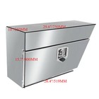 30 x10 x16  Pair Of Aluminium Toolbox Under Tray Under Body Ute Truck Tool Box