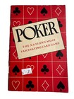 Vintage Poker Strategy Guide Book Casino Rules Card Game Collectible