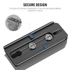 Neewer 501pl Quick Release Plate For Manfrotto Mvh500ah Mvh502ah Fluid Heads