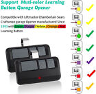 2 For Chamberlain Liftmaster Craftsman Garage Door Opener Remote 893lm Learn