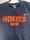 New Nike Virginia Tech Hokies Football Team Issued Crewneck Sweatshirt Xxl