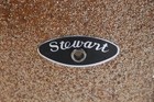 Stewart 9x13  Rack Tom Drum Vintage 1960 s Gold Sparkle
