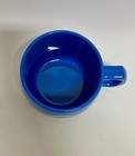 Vintage Southwest Airlines Logo Heart   Wings Coffee Soup Mug Blue Heavy Plastic