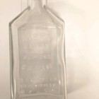 Vintage Glass Bottles With Wooden Crate Lot