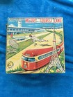 Yonezawa Toys Tin Toy Mechanical Vacation Land Express Friction W box